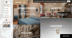 Desktop Screenshot of hotelcaesarprague.com